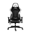 DRIFT DR175 Silla Para Videojuegos Universal Asiento Acolchado Negro, Blanco