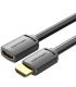 Cable Alargador HDMI 4K Vention AHCBI/ HDMI Macho - HDMI Hembra/ 3m/ Negro