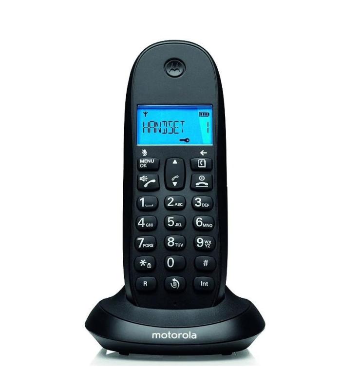 MOTOROLA C1001 CB+ Telefono DECT Negro