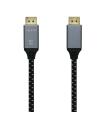 CABLE DISPLAYPORT V1.4 8K 60HZ DPM-DPM GRIS NEGRO 2.0M AISENS A149-0437