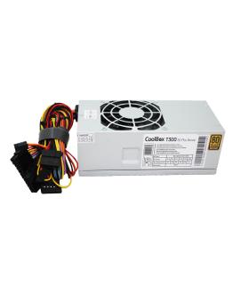 FUENTE ALIMENTACION TFX 300W COOLBOX 300T 80 PLUS BRONZE COO-FA300TBZ