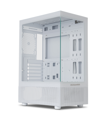 CAJA NOX HUMMER VISION SEMITORRE COMPACTA BLANCA USB3.0