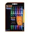Bolgrafos De Tinta De Gel Retrctil Bic Gelocity Quick Dry 964769/ 6 Unidades/ Surtidos