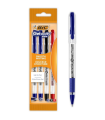 Bolgrafos De Tinta De Gel Retrctil Bic Gelocity Stic 992599/ 4 Unidades/ Surtidos