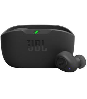 Auriculares Bluetooth JBL Vibe Buds con estuche de carga/ Autonoma 8h/ Negros