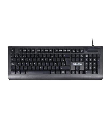 Coolbox Teclado Con Lector DNI Smartcard V4