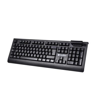 Coolbox Teclado Con Lector DNI Smartcard V4