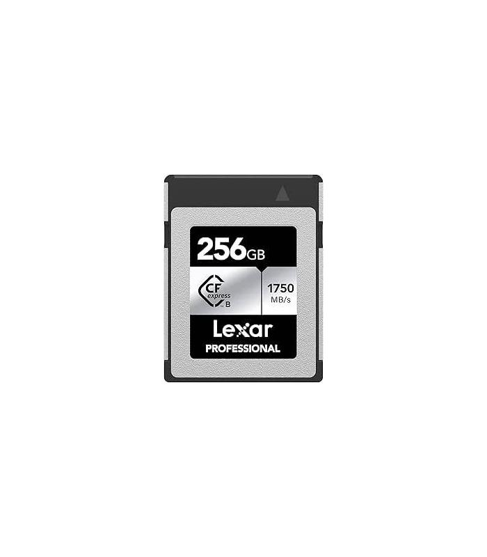 LEXAR 256GB PROFESSIONAL CFEXPRESS TYPE B CARD SILVER, UP TO 1750MB/S READ 1300MB/S WRITE