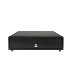HM-Systems - Cajn portamonedas 8 huecos monedas - 5 huecos billetes - negro - 41x41- Rj11 - Rj12 - 2x Llaves