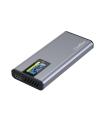 Coolbox CAJA SSD M.2 NVME/SATA LCD MINICHASE PS32