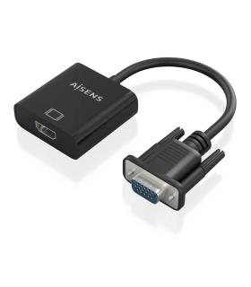 CONVERSOR SVGA+AUDIO A HDMI VGAM+JACKH+MicroBH-HDMI H NEGRO20CM AISENS A115-0873