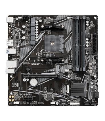 PLACA BASE GIGABYTE B550M K AM4 MATX 4XDDR4