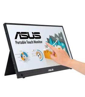 ASUS ZenScreen MB16AMTR Pantalla Para PC 39,6 Cm (15.6") 1920 X 1080 Pixeles Full HD LCD Pantalla Tctil Negro
