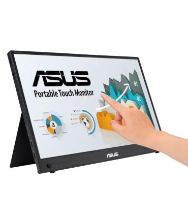 ASUS ZenScreen MB16AMTR Pantalla Para PC 39,6 Cm (15.6") 1920 X 1080 Pixeles Full HD LCD Pantalla Tctil Negro