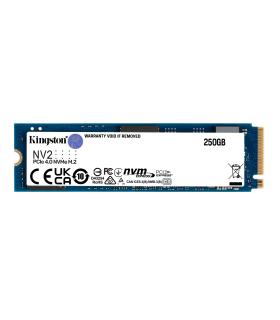 Kingston NV2 - Unidad En Estado Slido - 250GB - PCIe Gen4 - 3000 Mbps   1300 Mbps