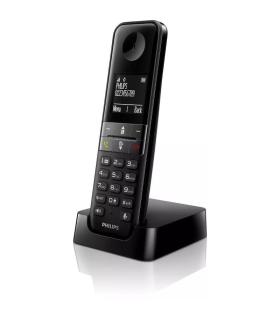 Telfono Inalmbrico Philips D4701B/34/ Negro