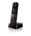 Telfono Inalmbrico Philips D4701B/34/ Negro