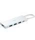 Docking USB 3.0 Tipo-C Xiaomi 5 en 1/ 3xUSB/ 1xUSB Tipo-C PD/ 1xHDMI/ Blanco