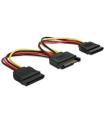 Delock Cable Alimentacion 1 SATA A 2 SATA