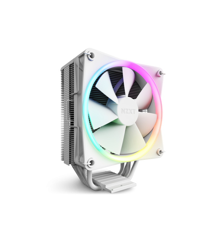 NZXT T120 RGB Procesador Refrigerador de aire 12 cm Blanco 1 pieza(s)