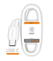 Cable USB Tipo-C Tech One Tech TEC2903/ USB Tipo-C Macho - USB Macho/ 1m/ Blanco