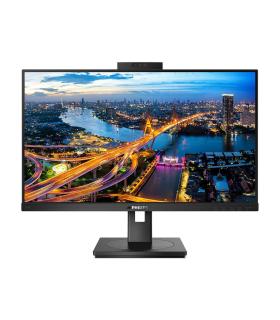 Monitor Profesional Philips 242B1H 23.8'  Full HD  Webcam  Multimedia  Regulable En Altura  Negro