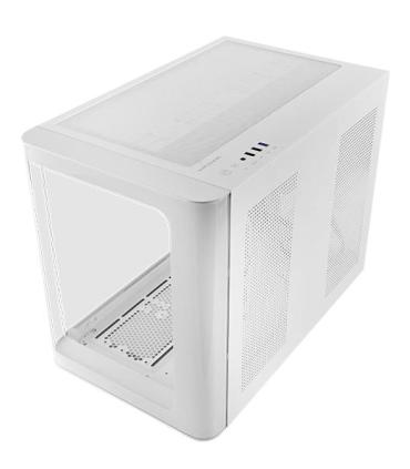 Caja Gaming Miniitorre Mars Gaming MC-FUSIONM  Blanca