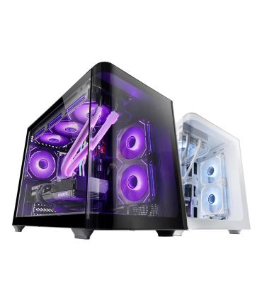 Caja Gaming Miniitorre Mars Gaming MC-FUSIONM  Blanca