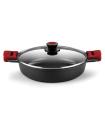 Cacerola Bra Premiere A410524/ 24cm/ Aluminio Fundido/ Apta Para Induccin