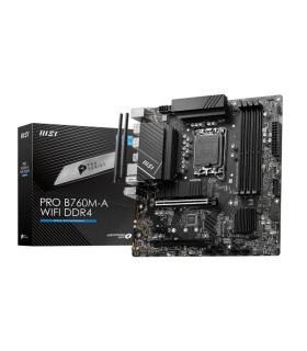 PLACA BASE MSI PRO B760M-A WIFI DDR4