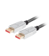 CABLE DISPLAYPORT LANBERG 20 PIN V1.4 8K 1M NEGRO