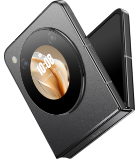 Nubia Flip 5G 17,5 cm (6.9\") SIM doble Android 13 USB Tipo C 20 GB 256 GB 4310 mAh Negro