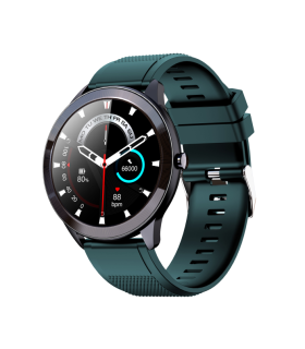 SMARTWATCH LEOTEC 1,28\" MULTISPORT WAVE VERDE PANTALLA REDONDA