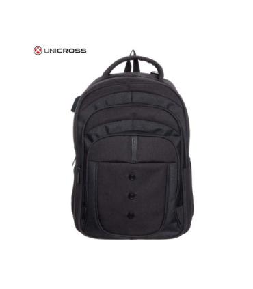 MOCHILA PORTATIL UNICROSS ELITE NEGRO