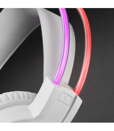 Auriculares Gaming Con Micrfono Mars Gaming MHRGB  Jack 3.5  Blancos