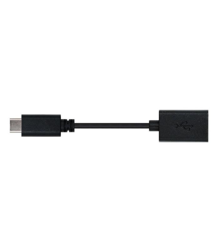 Nanocable Cable USB 2.0 3A, USB-C M-A F, 15cm