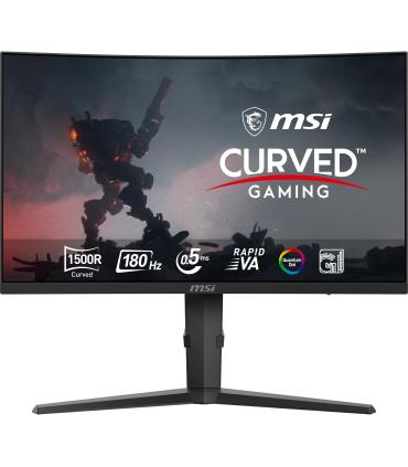 MSI MONITOR MAG 275CQRF QD E2. 27". CURVO 1500R. 2560X1440. 180HZ. NEGRO