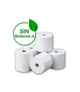 Caja de Rollos Papel Trmico Genrico 80x60 BPAF/ 80 x 60mm/ 80 unidades