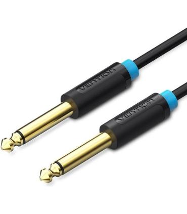 Cable Mono Vention BAABI/ Jack 6.5 Macho - Jack 6.5 Macho/ 3m/ Negro