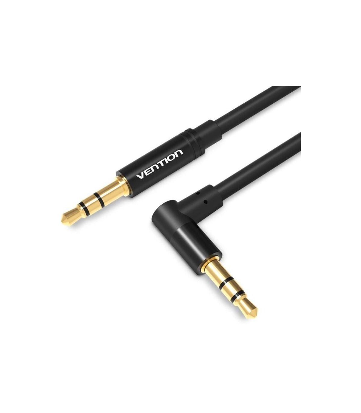 Cable Estreo Vention BAKBF-T/ Jack 3.5 Macho - Jack 3.5 Macho/ 1m/ Negro