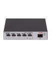 H3C LS-1600V2-6P-GL Switch Gestionado L2 Gigabit Ethernet (10/100/1000) Negro, Gris