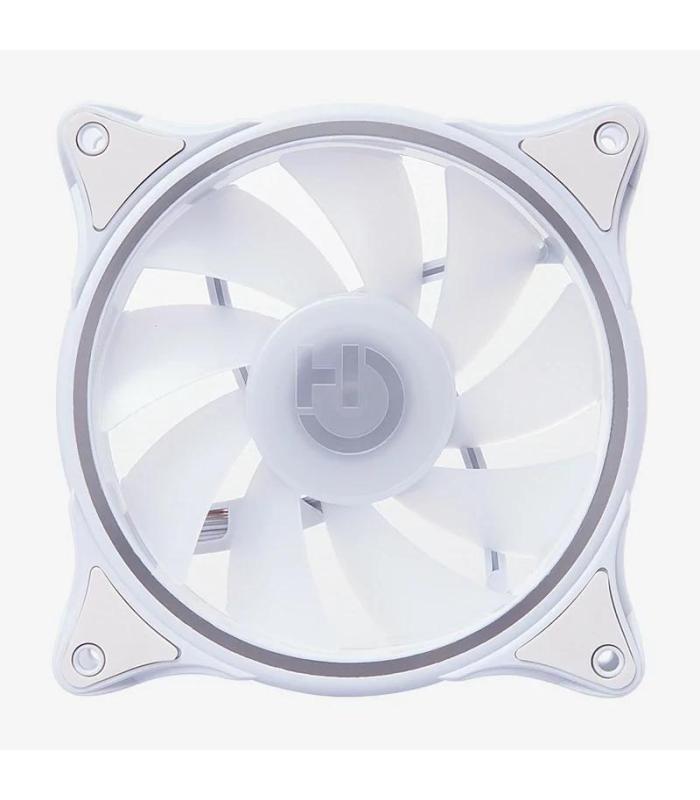 Ventilador Hiditec N18 ARGB  12cm  Blanco