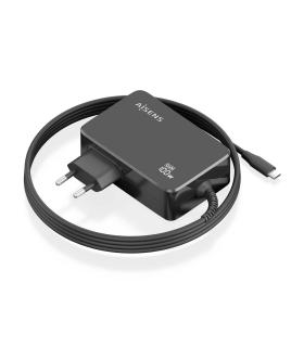 Cargador De Porttil GaN Aisens ASCH-1PD100WL50-BK USB Tipo-C  100W  Automtico  Voltaje 5-20V