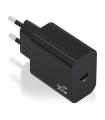 Cargador De Pared GaN Aisens A110-0941/ 1xUSB Tipo-C/ 30W/ Negro