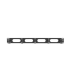 ORGANIZADOR DE CABLES LANBERG 5 ANILLAS 19\" 1U TIPO B NEGRO