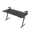 MESA GAMING GENESIS HOLM 510 RGB NEGRO CARBONO 160X75 CM