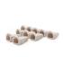 Nanocable - Funda Conector De Red RJ45 OEM - Bolsa De 10 Unidades - Color Gris