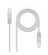 Nanocable Cable De Red Latiguillo RJ45 Cat.6 UTP AWG24, Gris, 1.5m