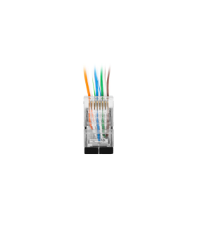 CONECTOR LANBERG CAT.6 FTP 8P8C PASS THROUGH TYPE PACK 20 UDS