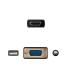 Cable Conversor Nanocable 10.15.4350  HDMI Macho - VGA Macho - Jack 3.5 Macho - USB Macho  1.8m  Negro